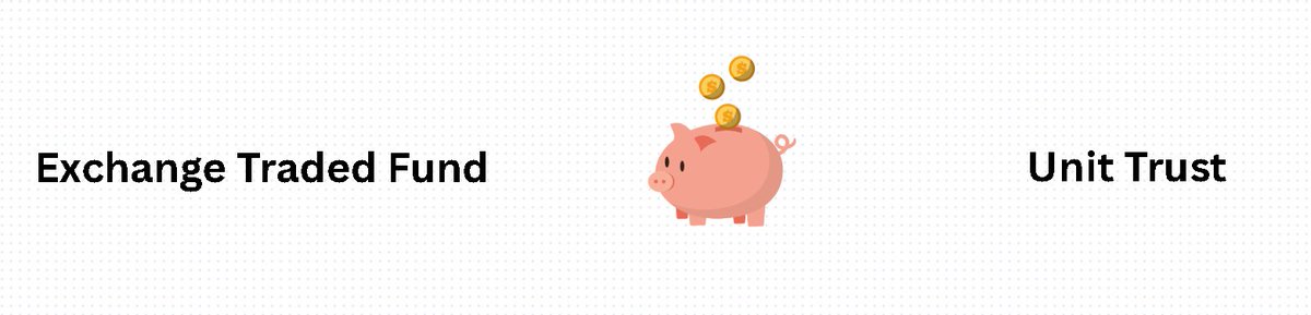 YoungInvestor03's tweet photo. Most South Africans invest for YEARS without knowing the difference between a Unit Trust and an ETF.

Let’s break it down in simple English👇 https://t.co/gny79J85KO