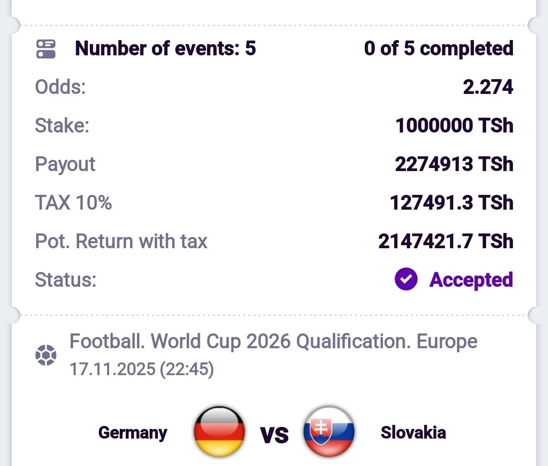 WC QF ⚽️

CODE: 1SJC4

ODDS: 2.2

STAKE: 1M

HELABET

Jisajili na HELABET.

Link ya TANZANIA🇹🇿: cutt.ly/sativahelabet

Link ya NJE YA TANZANIA🌍: cutt.ly/YrSIyqz6

PROMO CODE: SATIVA17

📲ANDROID APP LINK: cutt.ly/arSICNAp

Maswali yote kuhusu HELABET mfano jinsi