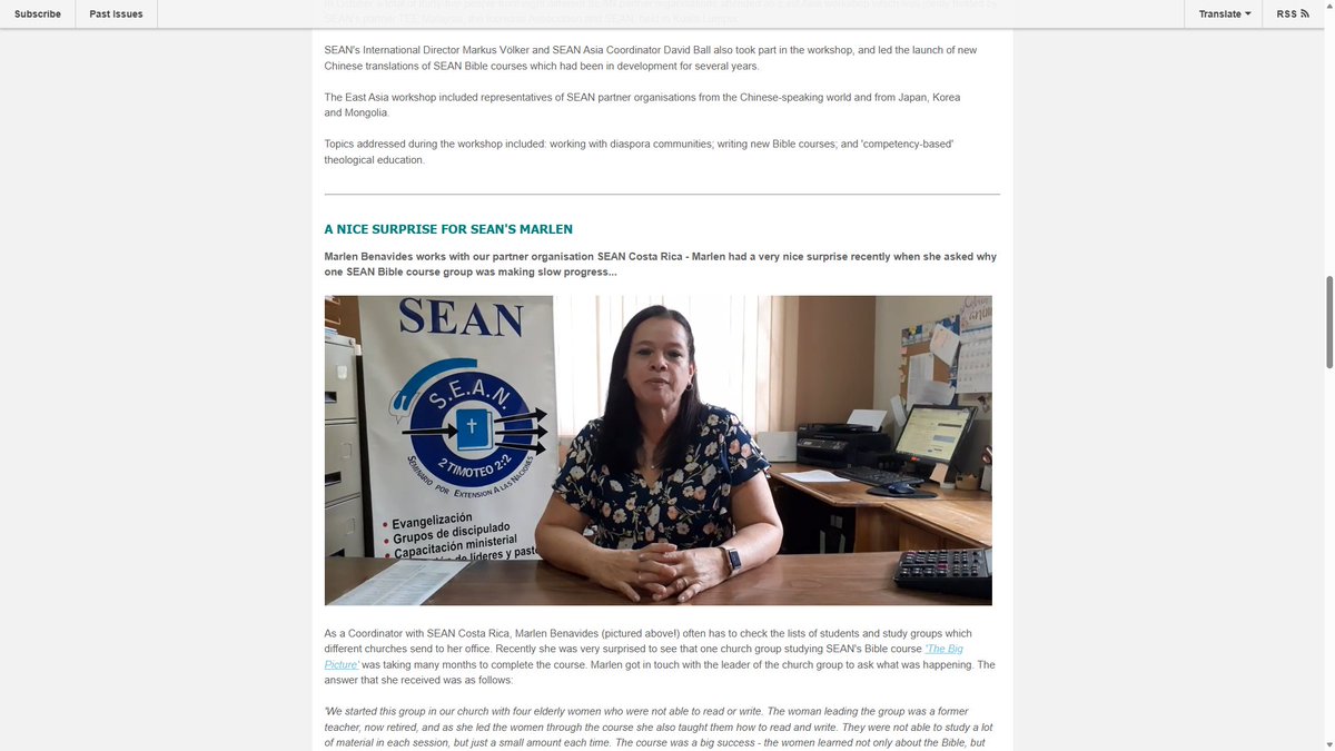 seanintl's tweet image. The #latest #edition of the SEAN #Newsletter is #outnow! Includes articles on #CostaRica (pictured) #Paraguay #Bolivia Chile #Peru! #Chinese #Bible courses launch! #Burundi! #Uganda #leaders #training! For latest edition/back #issues/#free subscription see seaninternational.org/news