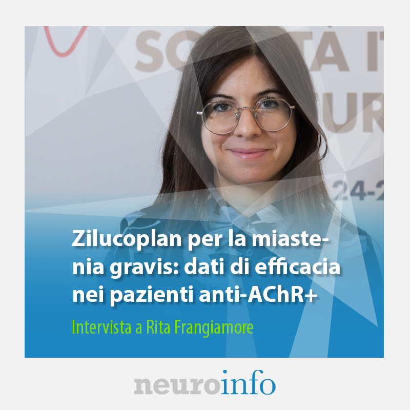 A #SIN2025 sono stati presentati nuovi dati provenienti da un’analisi post-hoc del trial RAISE-XT su zilucoplan nei pazienti positivi agli anticorpi anti-AChR. Ne abbiamo parlato con Rita Frangiamore.

Guarda l'intervista: bit.ly/3LJJsgf #us