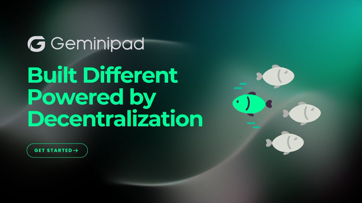 geminipad_'s tweet image. Not another #launchpad. Not another hype cycle.
We’re built differently because we’re actually #decentralized.

#Geminipad #Web3 #DeFi #Presale