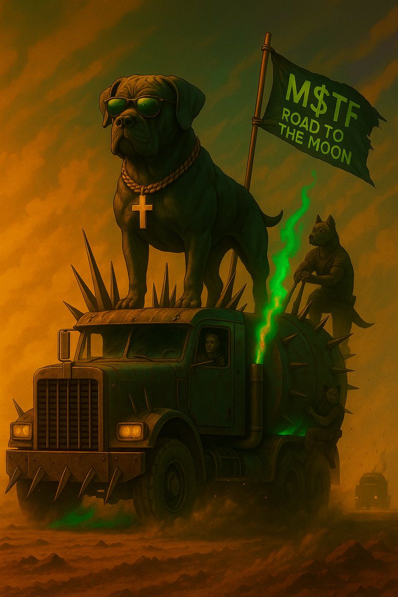 MSSTFcoin's tweet image. MAD MA$$TIFF.
No brakes.
No fear.
Just engines, war dogs, and an unbreakable path to the moon 🚀

CA: 
Cq5NZrjSYrk2P9NqkjS1YffkHyx8XaUqYX1Ho7PGjesS

🔗:
jup.ag/tokens/Cq5NZrj…

#MADMASSTIFF #MSTF #Doghouse #Solana #SOL #Crypto #MemeCoin
#RoadToTheMoon #WarDogs #RockyTheMasstiff…