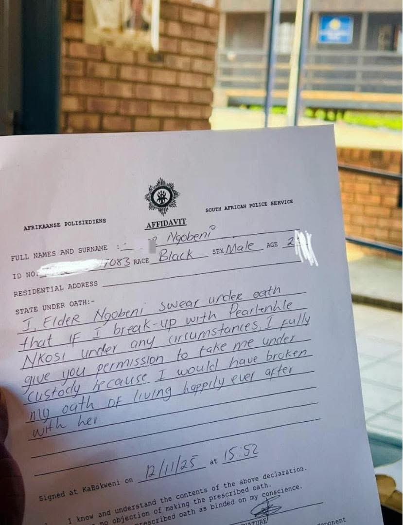 taybay351412's tweet image. I said if he loves me he must write ✍️ an AFFIDAVIT to confirm that he really loves me and me only.