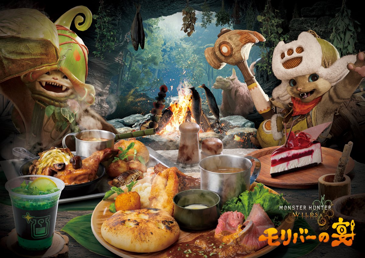 『ユニバーサル・クールジャパン 2025』 10周年のフィナーレを飾る「モンスターハンターワイルズ ～モリバーの宴～」が11月19日（水）から開催！
 
オトモ装備とチャームの特典コードがもらえるARスタンプラリーも開催が決定！　
（※特典は、後日無料で配信予定）
 
usj.co.jp/web/ja/jp/even…
#MHWilds