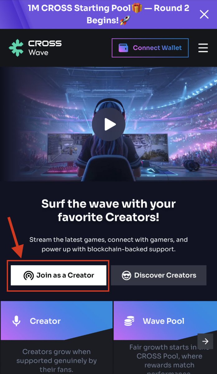 SamsonAremu8007's tweet image. CROSS Wave made becoming a Creator so simple, even my WiFi can’t mess it up 😂

Just sign up, drop your video link, and suddenly you’re earning $CROSS for gaming.

I guess we’re influencers now…someone call my manager 😎💰

#CROSSWave #CROSS #ROHAN2 #Creator #CROSSPLAY #Yapping