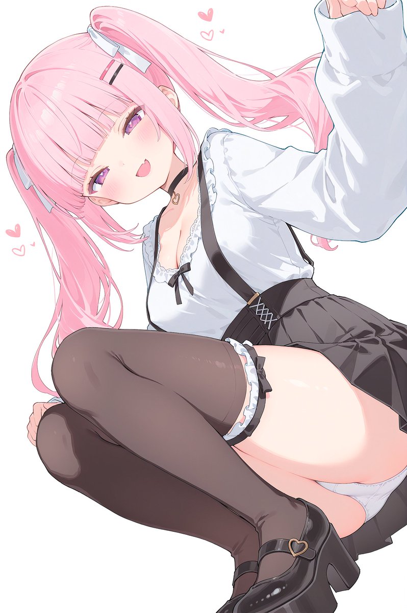 サスペンダーミニスカートちゃんを見上げたい

SFW illustration
