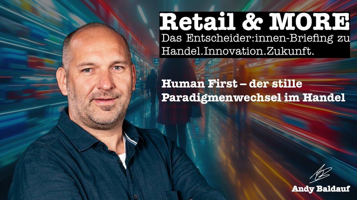 Human First, der stille Paradigmenwechsel im Handel

#retail #leadership #transformation
linkedin.com/pulse/2025-46-…