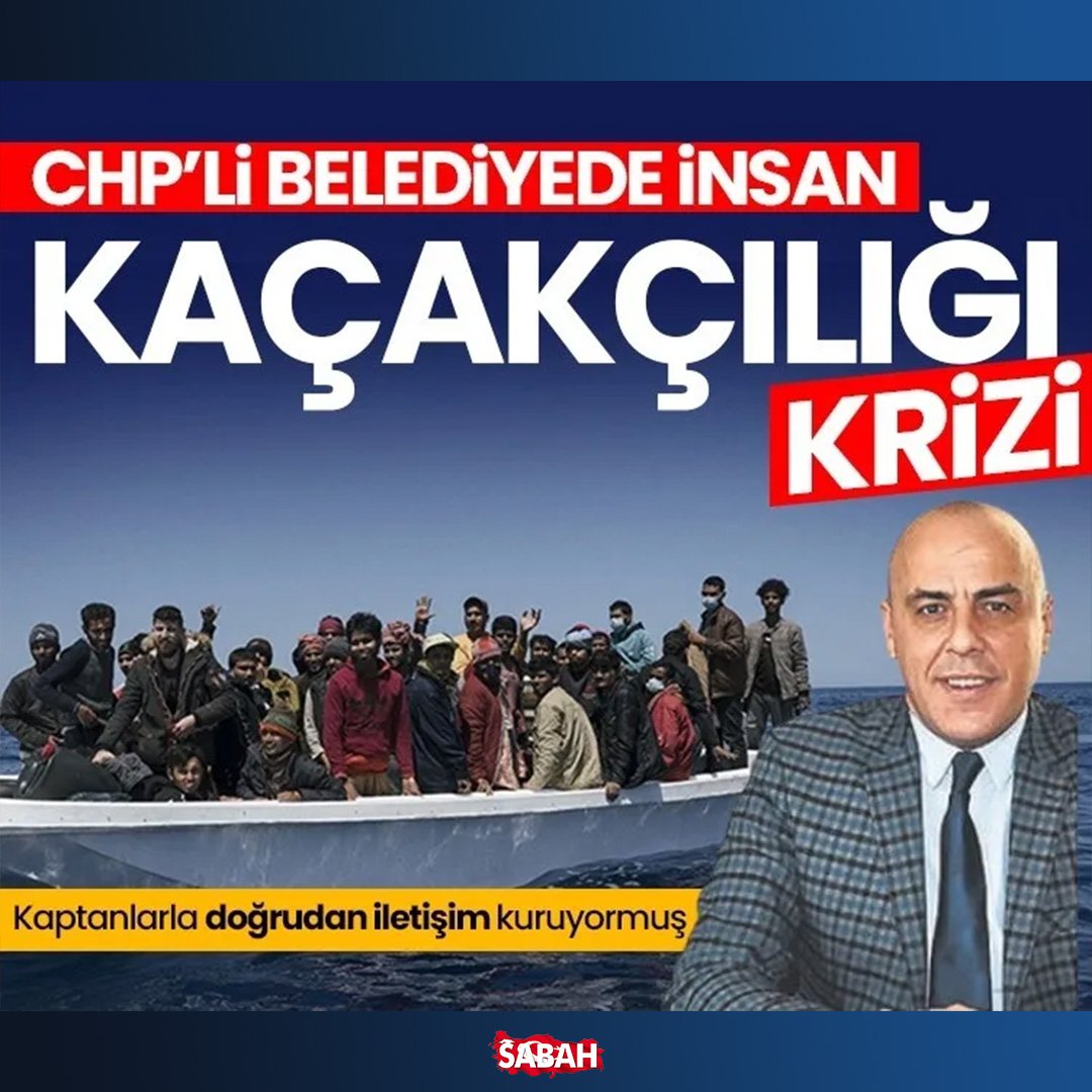 Göçmen kaçakçılığı soruşturmasında, şüphelilerden Suat Durmaz'ın CHP'li Süleymanpaşa Belediyesi'nde Gençlik ve Spor Hizmetleri Müdürü olarak görev yaptığı ortaya çıktı.😂😂😂😋