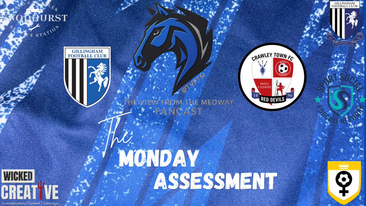 A lot to talk about this evening after a very eventful game Saturday! Great for a neutral not so much for the blood pressures of either fanbase! 

Kris <a href="/TVFTM/">The View From The Medway Fancast</a> 
David <a href="/davecreasyTVFTM/">David Creasy</a> 
James <a href="/JamesCleal/">James Cleal</a> 
Mike <a href="/mike_gammon/">Mike Gammon</a> 

Will at least try and make sense of that rollercoaster of
