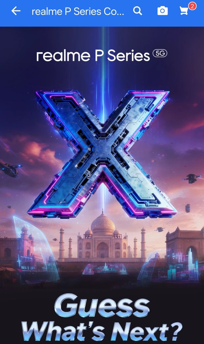 A_sharma45's tweet image. New realme P series coming soon to India 🇮🇳
India’s Most Wanted X is on the way 👀 #realmePSeries #TechFamily