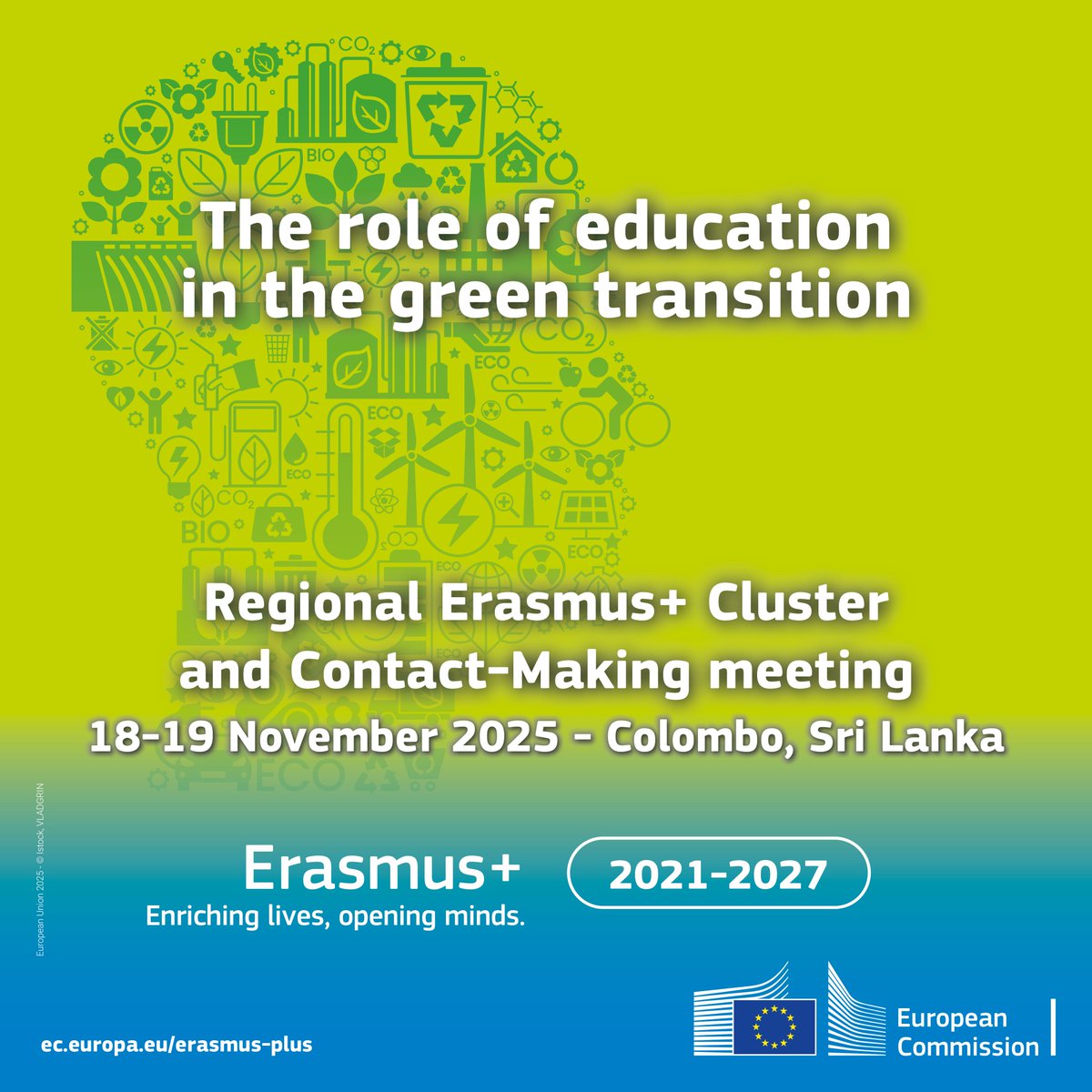 📢 Day 2 of Erasmus+ Week in 🇱🇰 is underway!

Participants are showcasing mobility &amp; cooperation projects linking 🇪🇺Europe with Asia, the Middle East &amp; the Pacific, highlighting the role of education and skills in the Green Transition.🌿

More here: link.europa.eu/TdbrR3