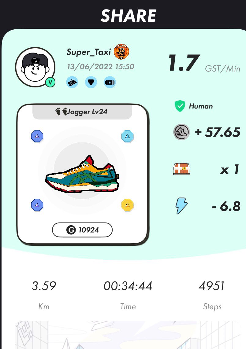Super_Taxy's tweet photo. @Crypto30Y @Stepnofficial 😮💨What times?!
🫣What was the value of #bGST? https://t.co/1C2kzLPCo5