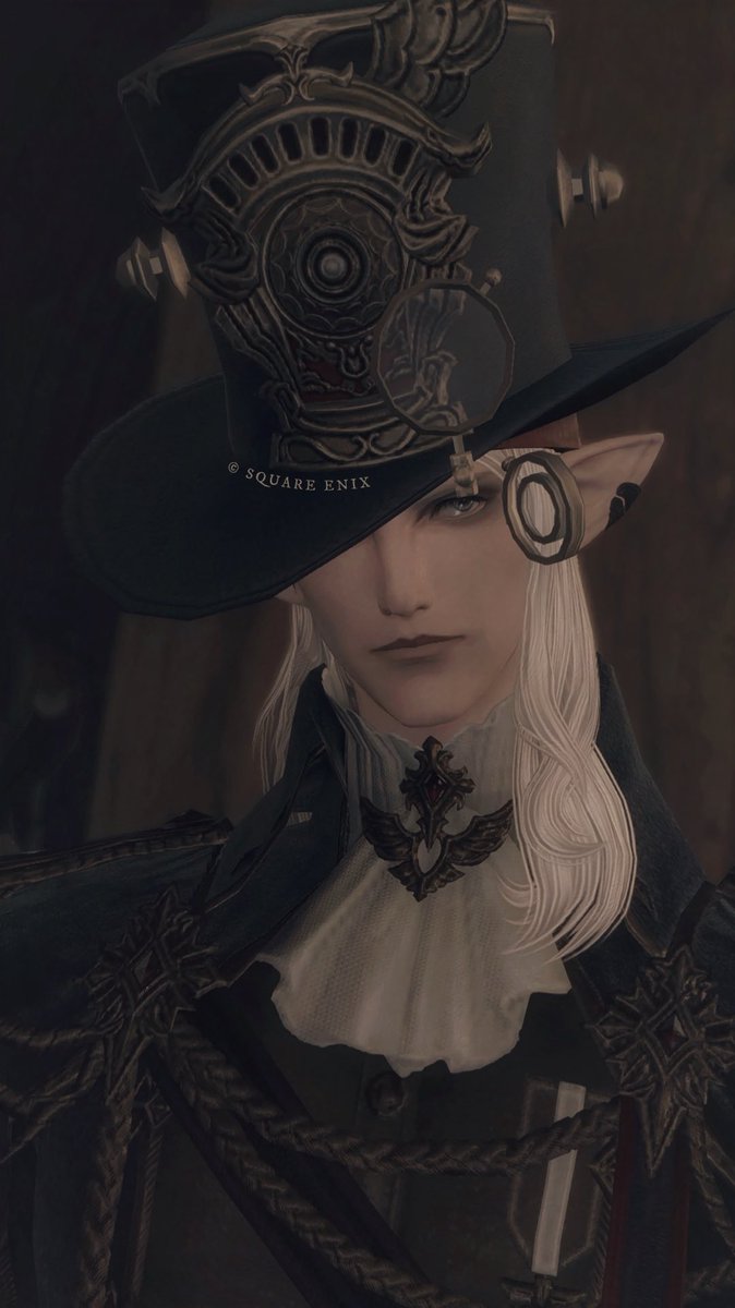 何気に初めて被った🎩
#本日のエレゼン #エレオス
#FF14縦撮りの会