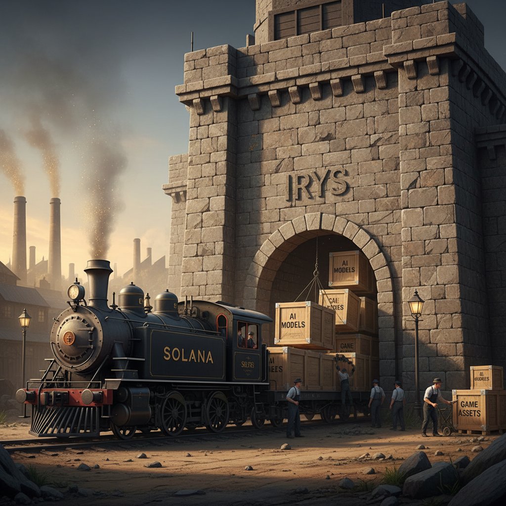 Solana devs: Solve your data storage challenge. 
IRYS brings programmable data &amp; permanent storage to Solana. Handle AI models &amp; game assets with high throughput and low latency. Finally, scalable data for a fast chain.  #IRYS 
<a href="/irys_xyz/">Irys (✧ᴗ✧)</a>