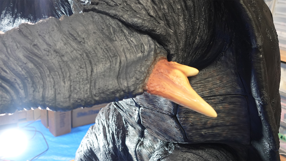 gamera_info's tweet photo. 【#ガメラ 永久保存化プロジェクト】
G2ガメラ、まもなく完成！
「#ガメラEXPO」にてお披露目します！ https://t.co/cO2oaM0AB0