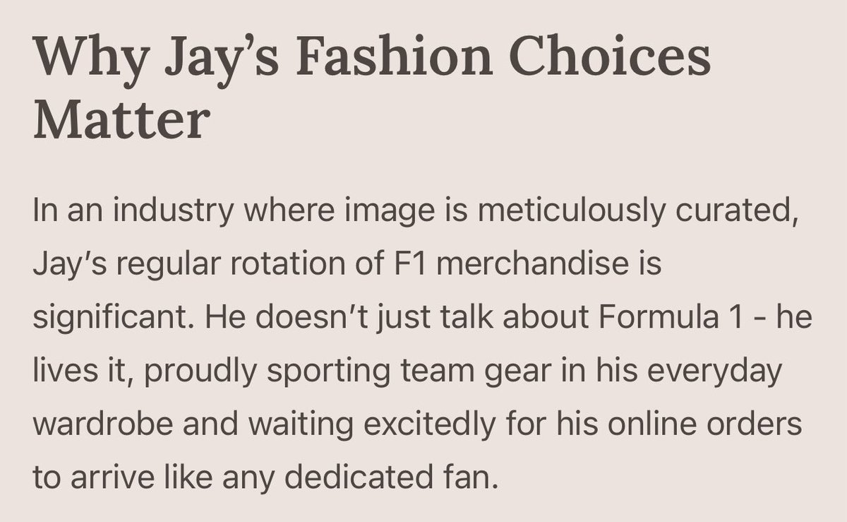 251117 | INSTAGRAM   

@/thepaddockjournal When Enhypen’s Jay attended the Singapore Grand Prix with Red Bull, it was more than just a celebrity invite. It was a fan getting to experience their favourite sport up close.

Jay's influence taps into something larger: the spending