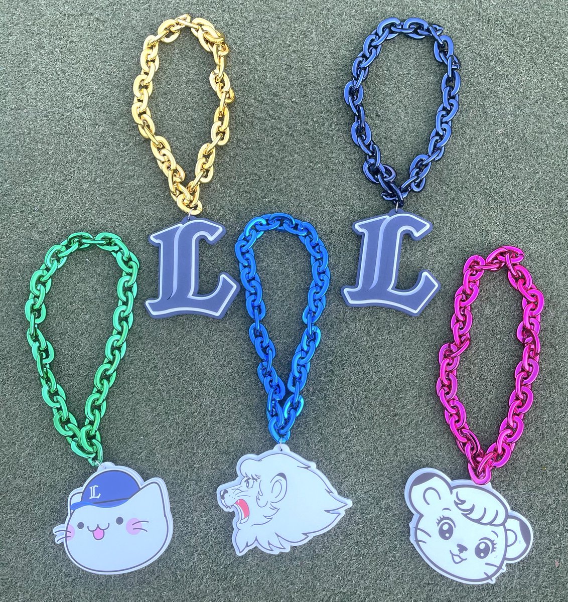 甲斐野央ミニビッグチェーンネックレス埼玉西武ライオンズデフォルメキーホルダー 甲斐野央ミニビッグチェーンネックレス埼玉西武ライオンズデフォルメ