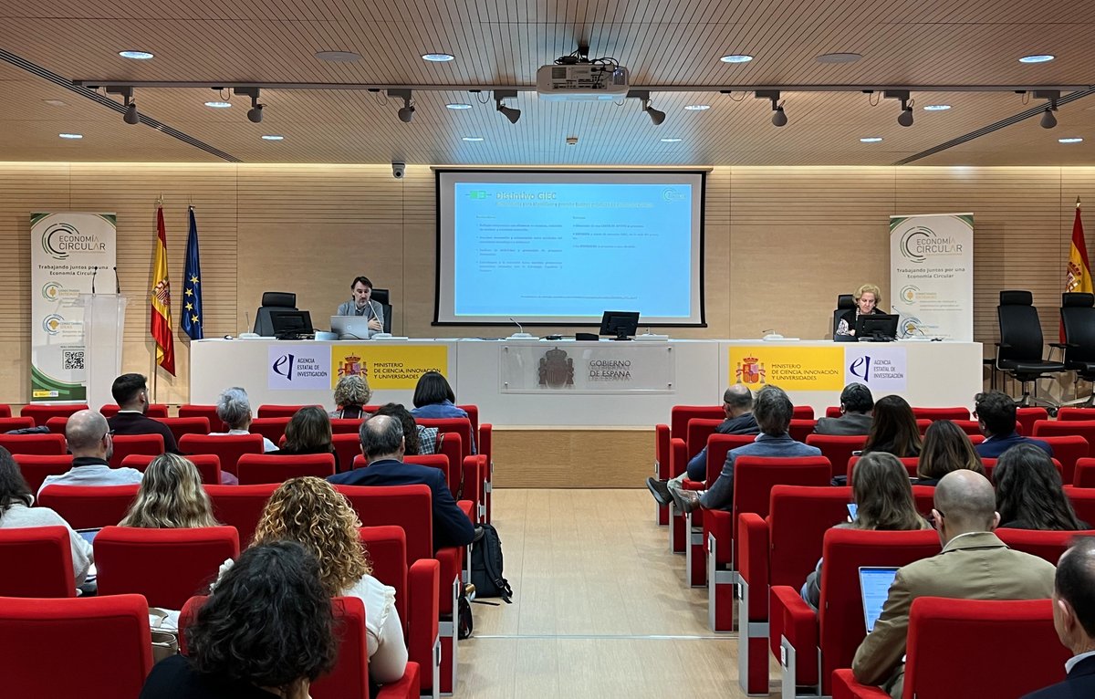 Packnet_'s tweet image. 📍Hoy, desde Packnet participamos en la Jornada Anual del Grupo Interplataformas de Economía Circular (#GIEC) en la @AgEInves en Madrid.

#PacknetParticipa #EconomíaCircular
