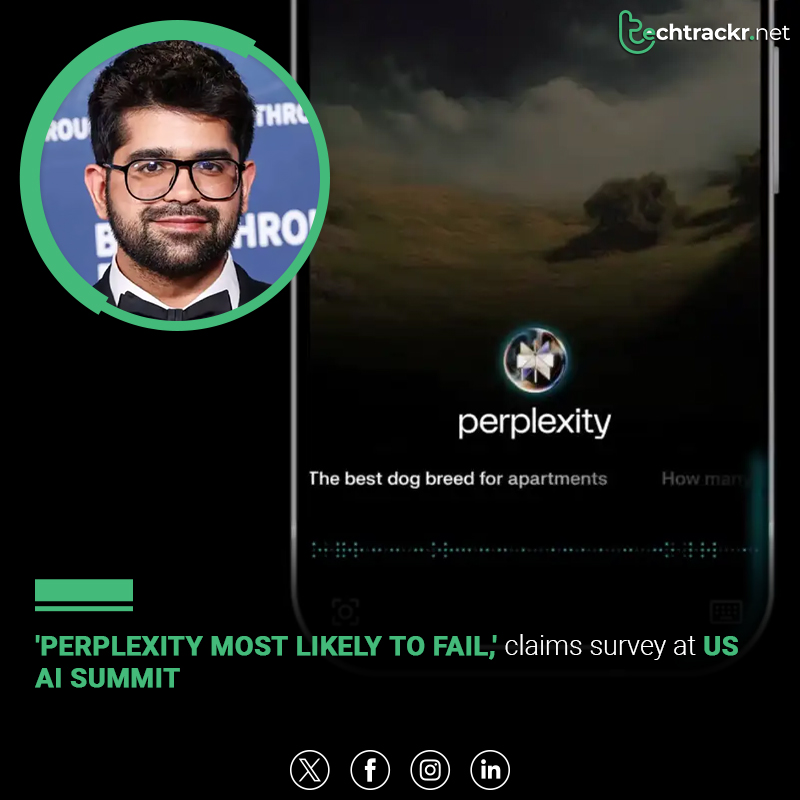 TechTrackr_net's tweet image. At a Cerebral Valley AI event, attendees picked Perplexity as the top billion-dollar AI startup they’d bet against, with OpenAI second. Perplexity joked about the results.

#PerplexityAI #OpenAI #AIStartup #TechNews #TechTrackr #TechNews