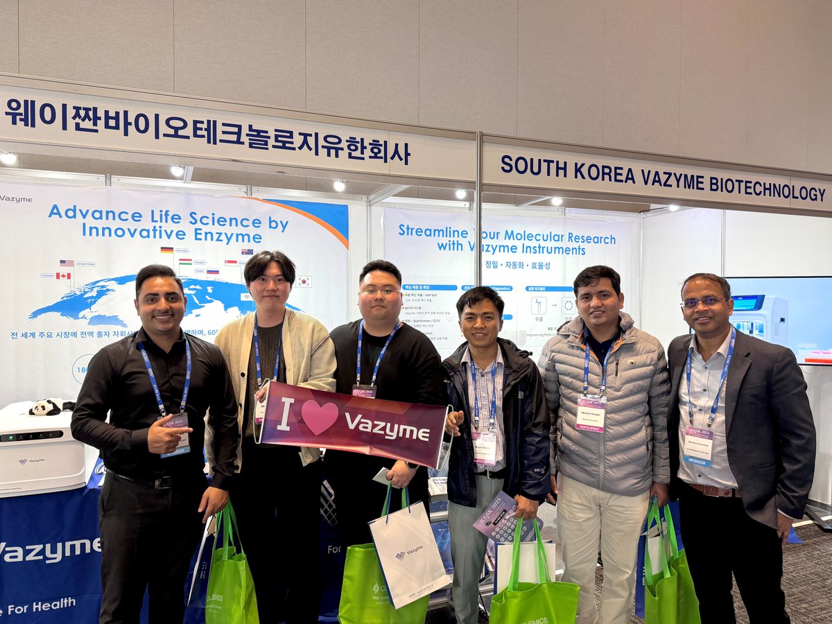 Thank you to everyone who joined us and exchanged ideas at #ICGSK2025! ✨
We are delighted to explore how our products can help NGS, leading to accurate data, efficient workflow and new possibilities in genomics together. 
Learn more here👉bit.ly/4mBSXLe
#NGS #genomics