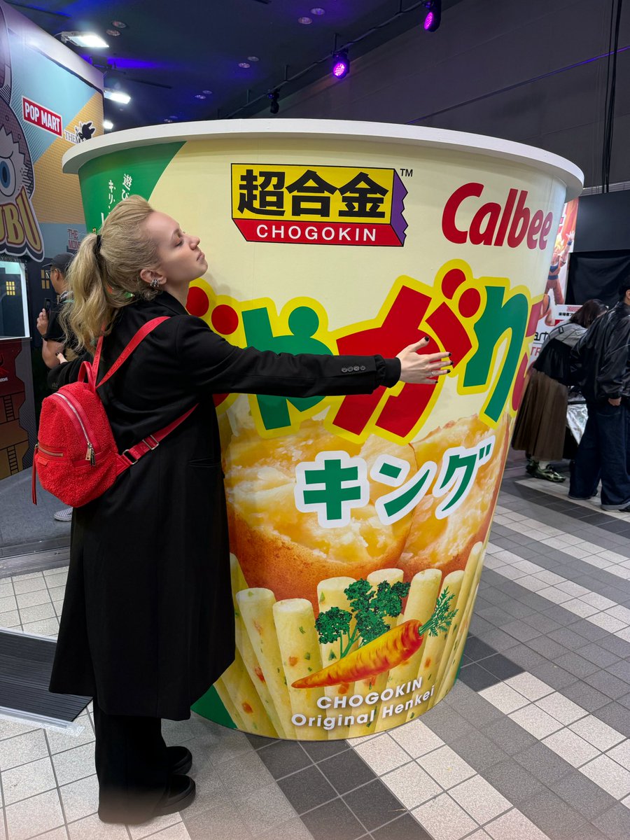 alex_moriyama88's tweet image. じゃがりこ大好き💕✨
My favorite Japanese snack is now a robot 🤖 ･:*+.\(( °ω° ))/.:+

#CHOGOKIN
#じゃがりこ