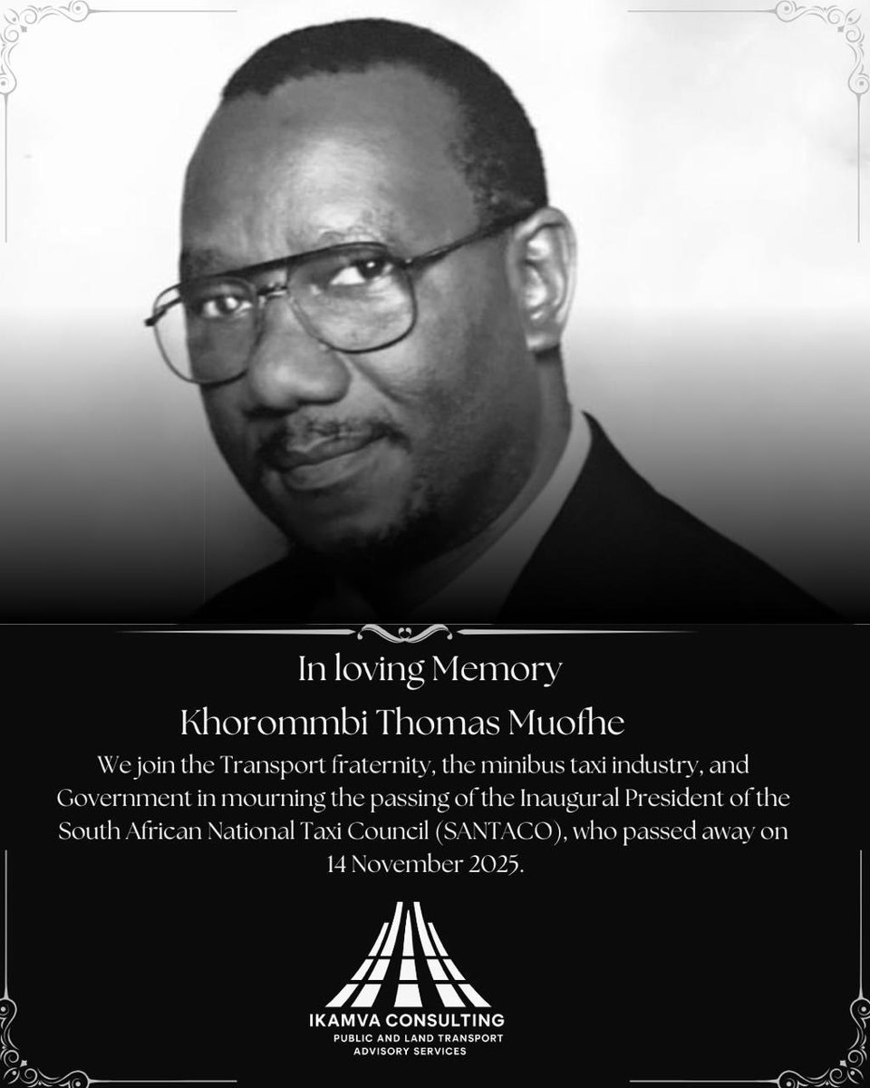 Rest in eternal power Cde.President 🕊️ 

<a href="/Dotransport/">Department of Transport</a> <a href="/MkhulekoHlengwa/">Mkhuleko Hlengwa MP</a> <a href="/Santacokzn/">SANTACO-KZN</a>
