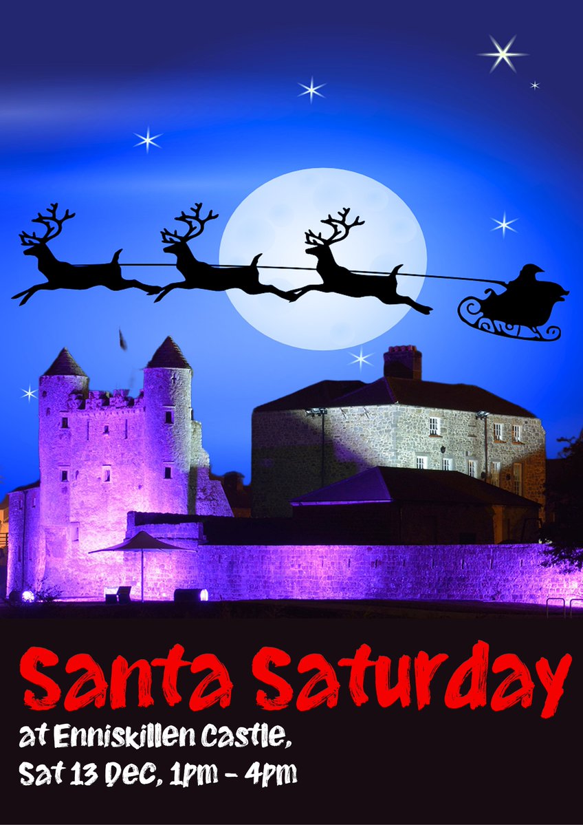 ECMFCM's tweet image. 🎅✨ Santa Saturday at Enniskillen Castle! ✨🎅
📅 Saturday 13 December 2025

Santa is taking a break from the North Pole to visit Enniskillen&apos;s oldest buildings (with the oldest and roomiest chimneys!) 🎄 

Only a few spaces left

🎟 enniskillencastle.co.uk/event/santa-sa…

#FermanaghLakelands