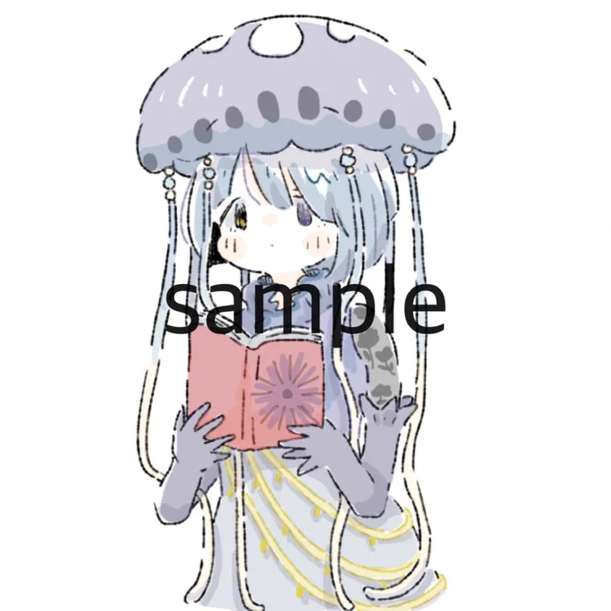 【ご依頼】 結日織数依さんの配信用のイラスト描かせていただきました! ゲーム実況などされてるのでぜひ見てください