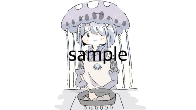 【ご依頼】 結日織数依さんの配信用のイラスト描かせていただきました! ゲーム実況などされてるのでぜひ見てください