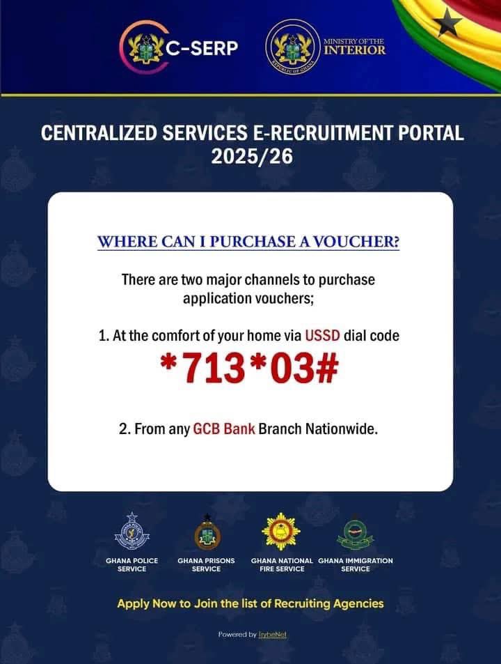 eoterlabi's tweet image. The recruitment portal opens!

Go through thoroughly and apply wisely. 
All the best to all prospective applicants in your quest to serve Mother Ghana.

#Beware of scammers