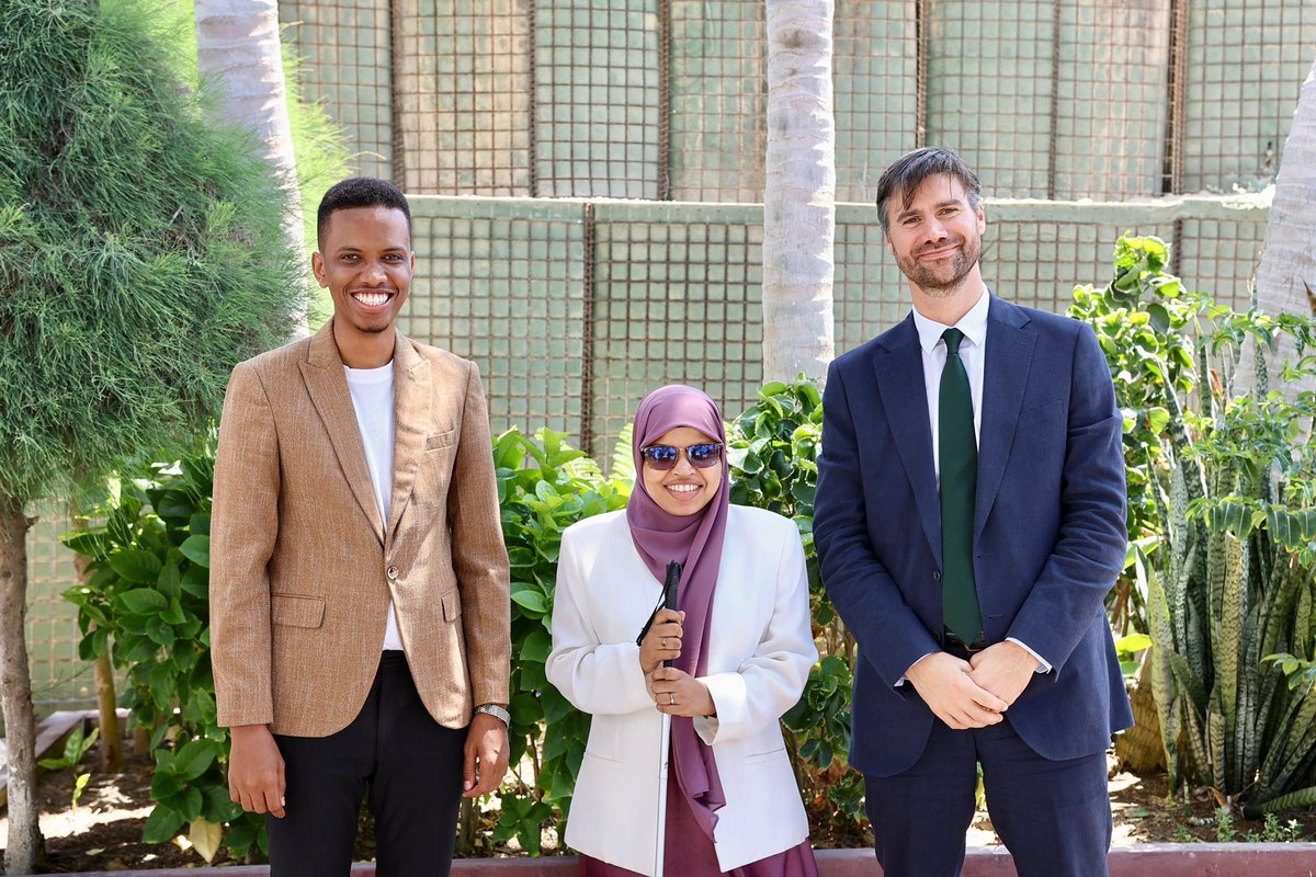Championing diversity and inclusion ✨

As Ambassador for a Day, Amal Abdullahi joined meetings with <a href="/unicefsomalia/">UNICEF Somalia</a>, <a href="/GConway_UN/">George Conway</a> and took part in media interviews, highlighting youth leadership and inclusion.

#GoFarGoTogether