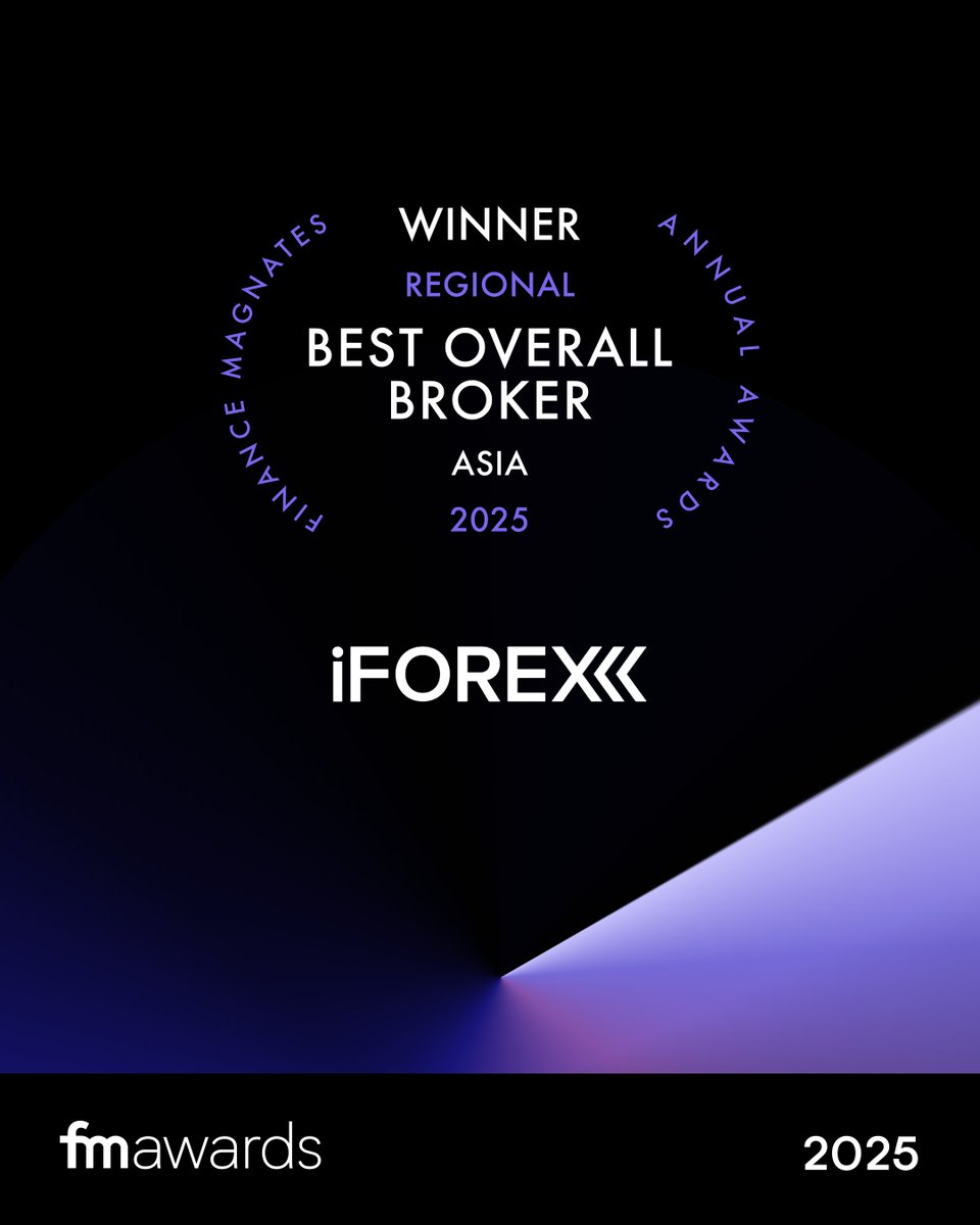 financemagnates's tweet image. 🏆 iForex: Best Overall Broker 2025 (Asia)!
Recognised at the Finance Magnates Awards for delivering the best all-round offering across Asian markets, iForex continues to set the standard for excellence and reliability for traders in the region.

#iForex #FMAwards #BestBroker