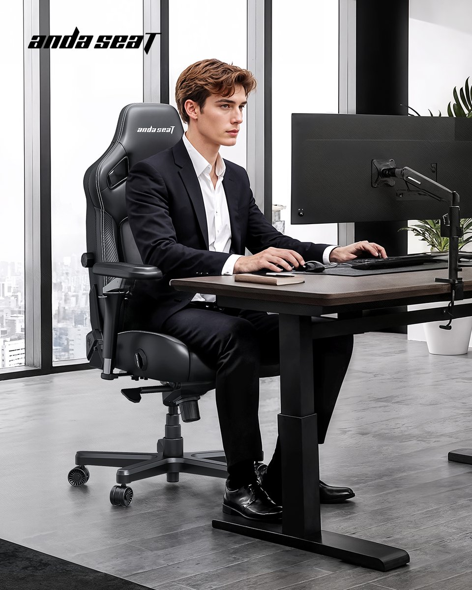 Your secret weapon against the Monday slump. 💪
No more slouching. No more aches. Our built-in lumbar support has your back, helping you maintain perfect posture and tackle your week with energy.

andaseat.com/products/andas…

#andaseat #gamer #gamingchair #kaiser4 #blackfriday