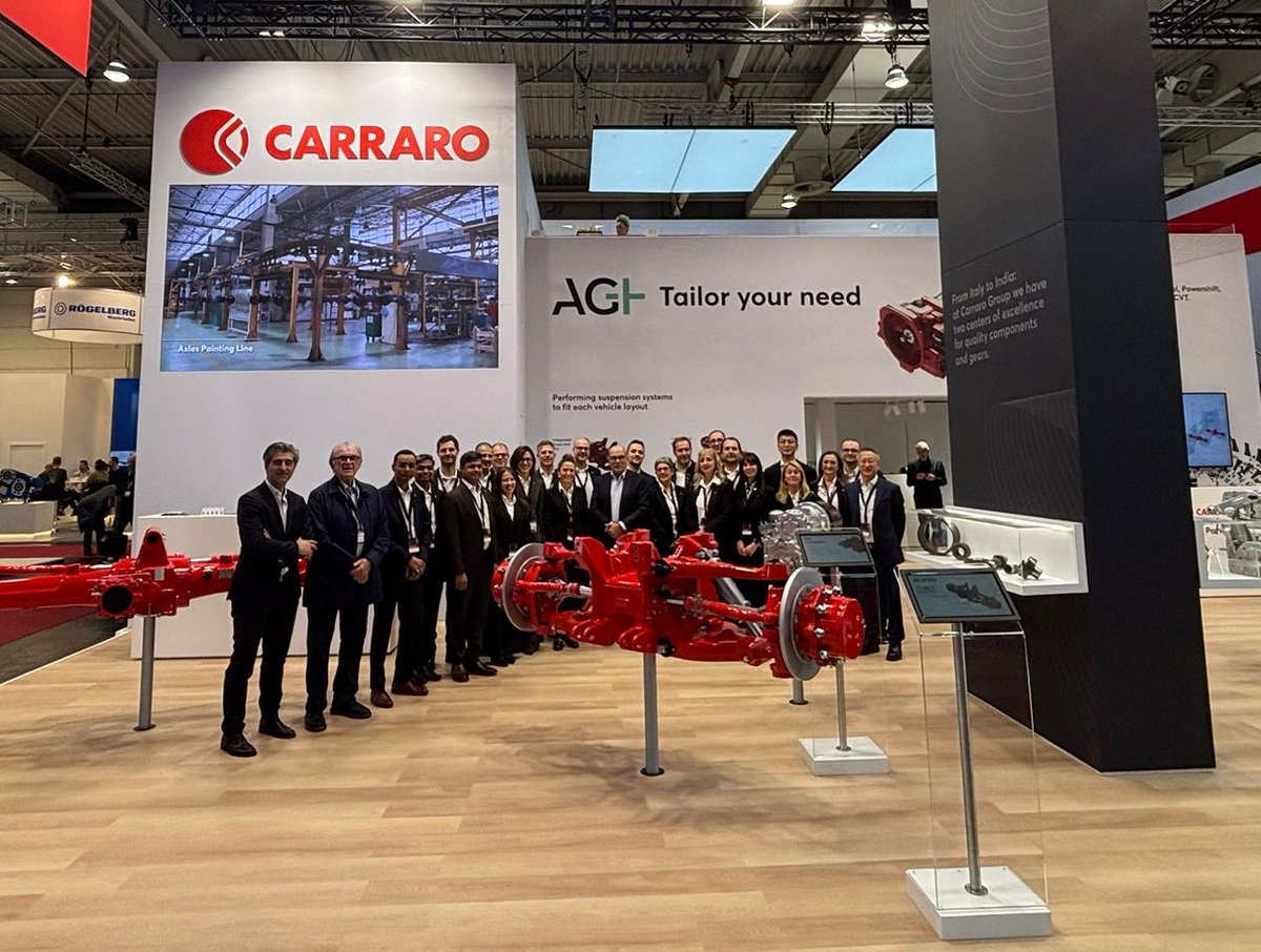 TweetCarraro's tweet photo. È stata una grande @ AGRITECHNICA! La settimana che si è appena conclusa ci ha regalato nuovamente un’esperienza intensa e ricca di soddisfazioni. Un grande GRAZIE al Team Carraro che ha contribuito a rendere questa edizione di così speciale! #Carraro #CarraroDrivesEnergy https://t.co/kLtItKP0Jt