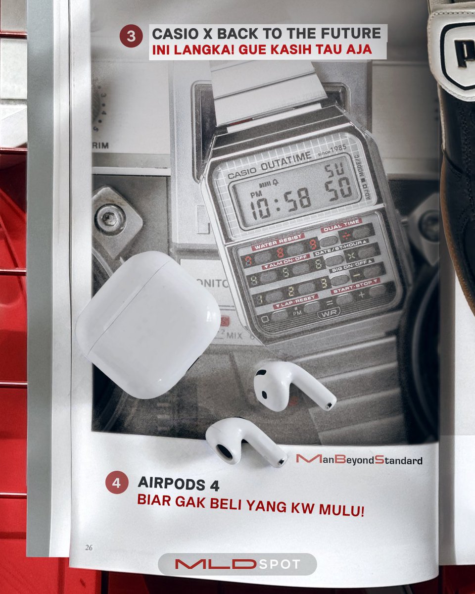 MLDSPOT's tweet image. GUE KASIH BARANG-BARANG KEREN INI SETIAP MINGGU! Semuanya modal komen doang‼️🎁

Yang mau, gas follow dulu + Ada Grand Prize iPhone 17 Air juga kalo followers gue nyampe 110K!😏

#MLDSPOT #SpotNongkrongDigital #AnakNongkrongMLD #ManBeyondStandard #Giveaway