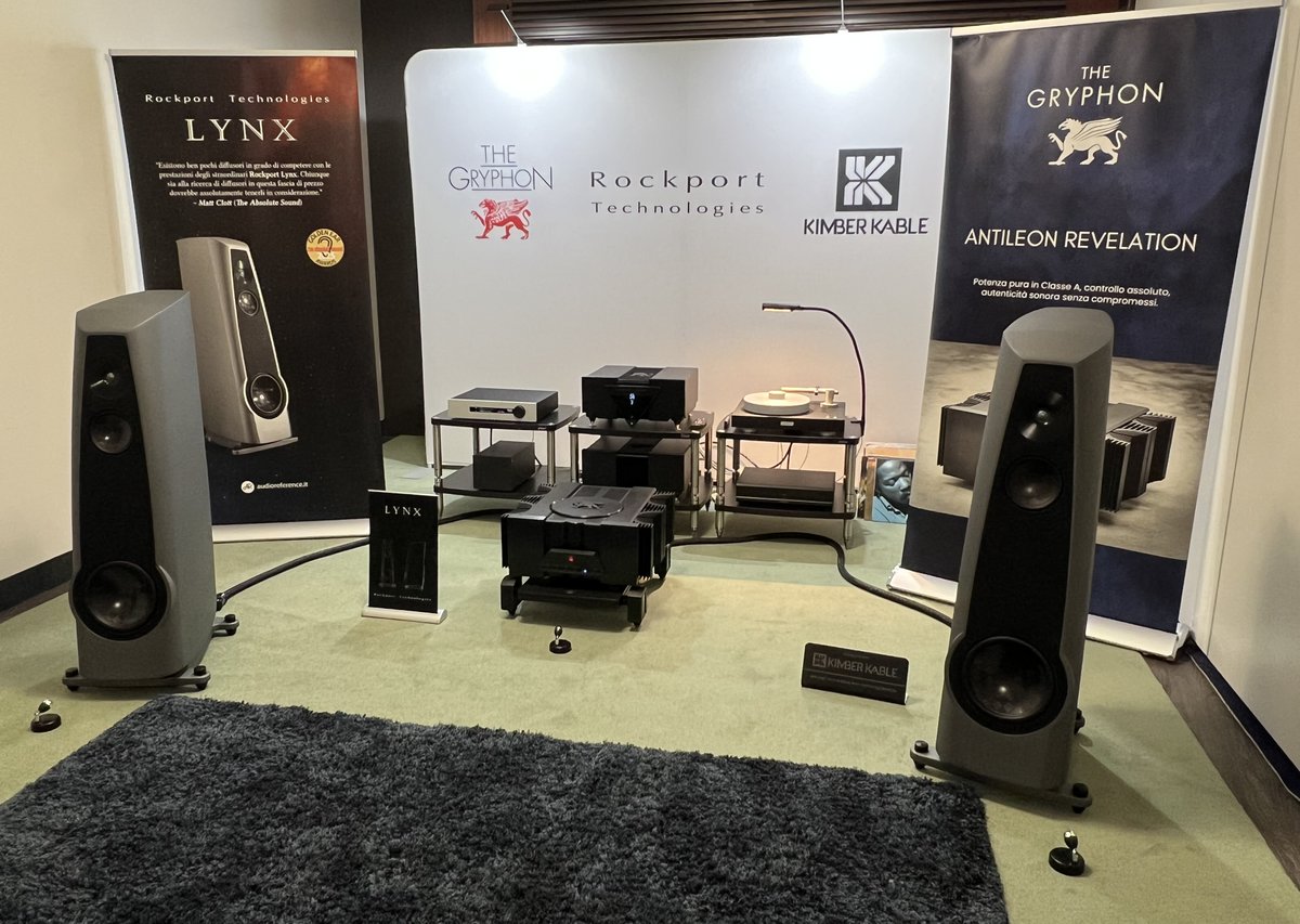 _AudioReference's tweet image. #RomaHiFidelity 15/16 novembre 2025 (4/4)

#AltaFedeltà #RomaHiFidelity2025 #BergmannAudio #EMMLabs #GryphonAudioDesigns #Hana #KimberKable #PassLabs #RockportTechnologies