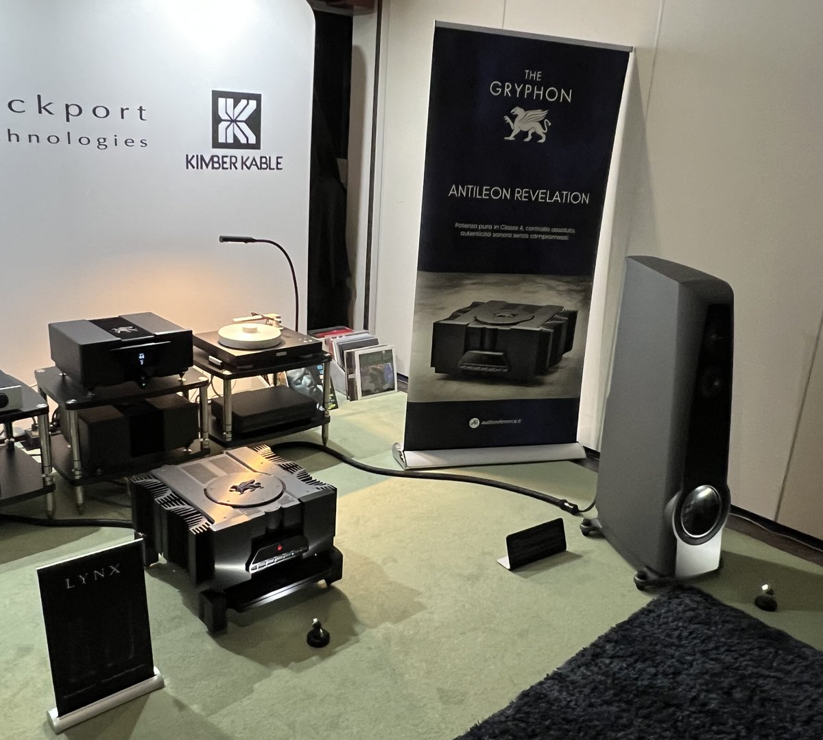 _AudioReference's tweet image. #RomaHiFidelity 15/16 novembre 2025 (4/4)

#AltaFedeltà #RomaHiFidelity2025 #BergmannAudio #EMMLabs #GryphonAudioDesigns #Hana #KimberKable #PassLabs #RockportTechnologies