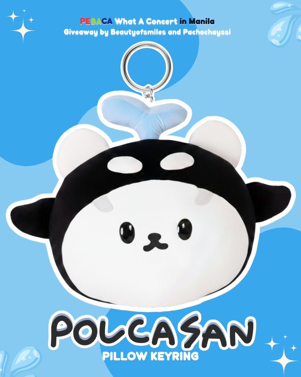 beautyofsmiles's tweet photo. 💦 Polcasan Pillow Keyring 💦
PEBACA in Manila Giveaway
by @beautyofsmiles and @Pachochayssi

⏰ 2PM Onwards
📍TBA - Near UP Theater

Show your ticket and any taynew merch to grab this cutie on Nov. 22! See you Oonyai and Jejes! 🐳🐻‍❄️

#ยัยซัง #TayNew #เตนิว
#PEBACAConcertinManila https://t.co/ip7H9h02Gt