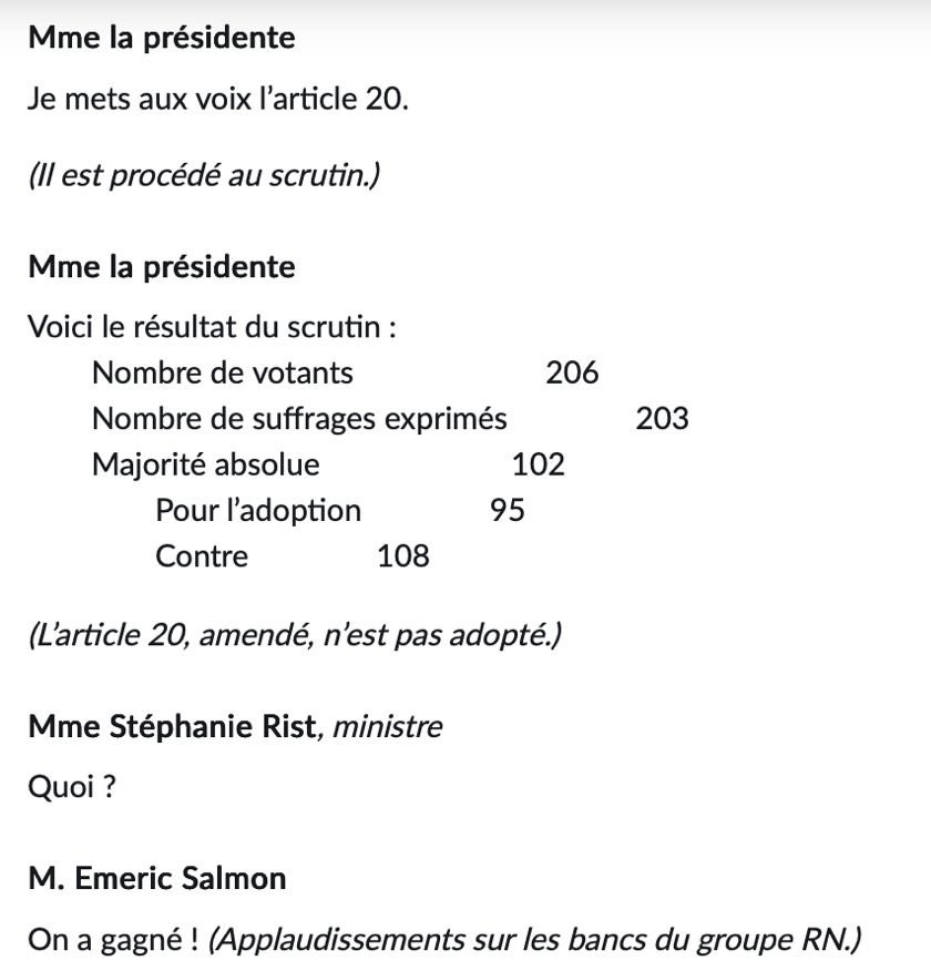🔴 Monsieur <a href="/SebLecornu/">Sébastien Lecornu</a>, quand allez-vous respecter la représentation nationale ?

L’article 20 du #PLFSS2026 sur l’obligation vaccinale réapparaît dans le texte transmis au Sénat… alors qu’il a été rejeté grâce au <a href="/groupeRN_off/">Groupe Rassemblement National</a> à l’Assemblée nationale. ⤵️