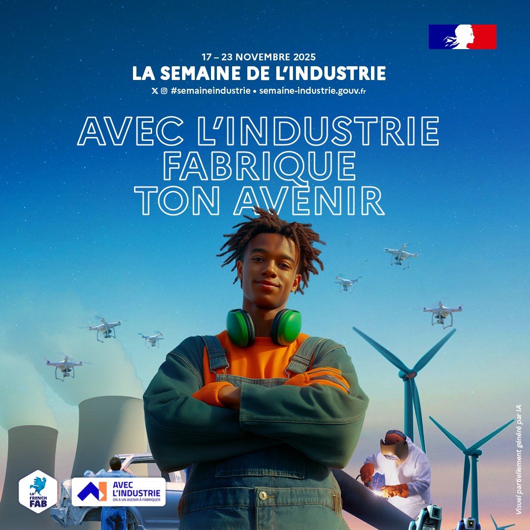 Prefet75_IDF's tweet photo. #SEDI2025 | Du 17 au 23 novembre, découvrez les métiers de l’industrie à l’occasion de cette 14eédition

Visites, ateliers, démonstrations, rencontres…
Une semaine pour explorer les métiers d’avenir et casser les idées reçues 🔧

👉Découvrez une sélection d’événements labélisés à Paris et en IDF ne pas manquer pour explorer les savoir-faire et découvrir la richesse et la diversité des métiers industriels

📍Plus d’informations ici : https://t.co/HqAavGpBac

@DGEntreprises | @Economie_Gouv | @Ellesbougent | @education_gouv | @FTravail_IDF | @egalite_gouv | @T_Courbe | @Prefet77 | @Prefet78 | @Prefet91 | @Prefet93 | @Prefet94 | @Prefet95 | @Prefet92