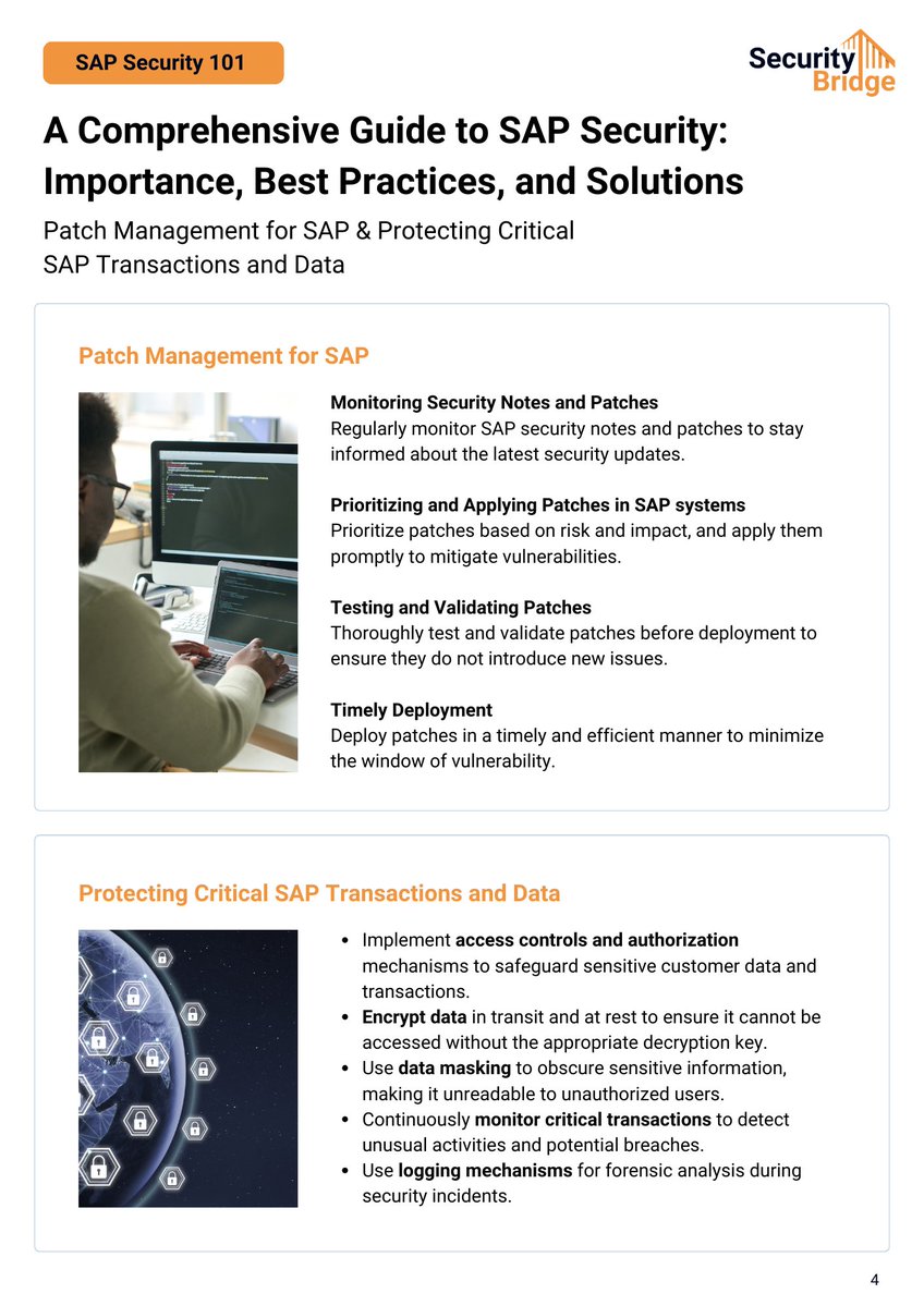 _securitybridge's tweet image. 🔐 Is your SAP Security strategy strong enough?

We’ve created a comprehensive SAP Security Cheat Sheet to help you navigate key challenges and implement best practices effectively. 

📖 Read the full blog for more insights: securitybridge.com/blog/what-is-s…