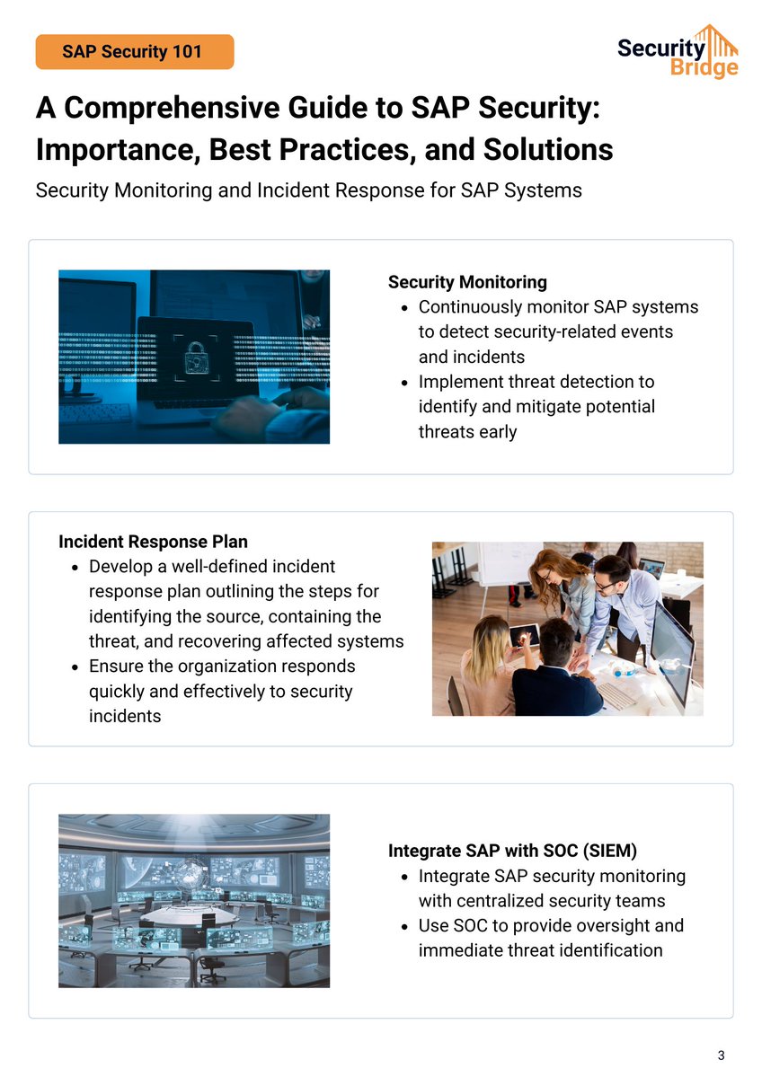 _securitybridge's tweet image. 🔐 Is your SAP Security strategy strong enough?

We’ve created a comprehensive SAP Security Cheat Sheet to help you navigate key challenges and implement best practices effectively. 

📖 Read the full blog for more insights: securitybridge.com/blog/what-is-s…