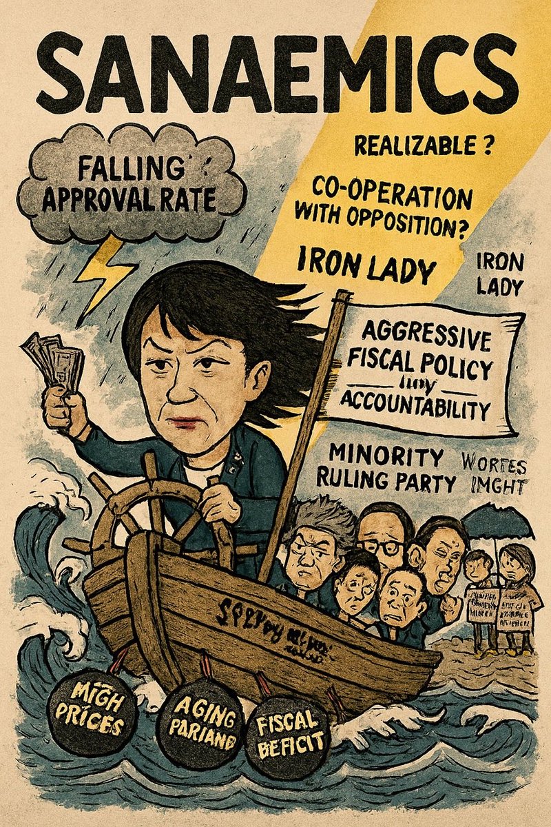 海外アーティストの高市早苗の風刺画らしい

こんな風に見られてるんだな