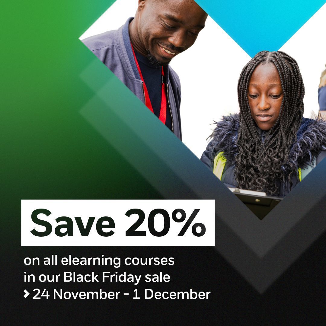 NSPCCLearning's tweet image. Our Black Friday sale starts next week! 🚨

Save 20% on all our elearning courses between 24 November – 1 December 2025 when you use code BF20 at the checkout!

Get ready, browse the courses: buff.ly/kRVCSfK

#ProfessionalDevelopment #SafeguardingTraining