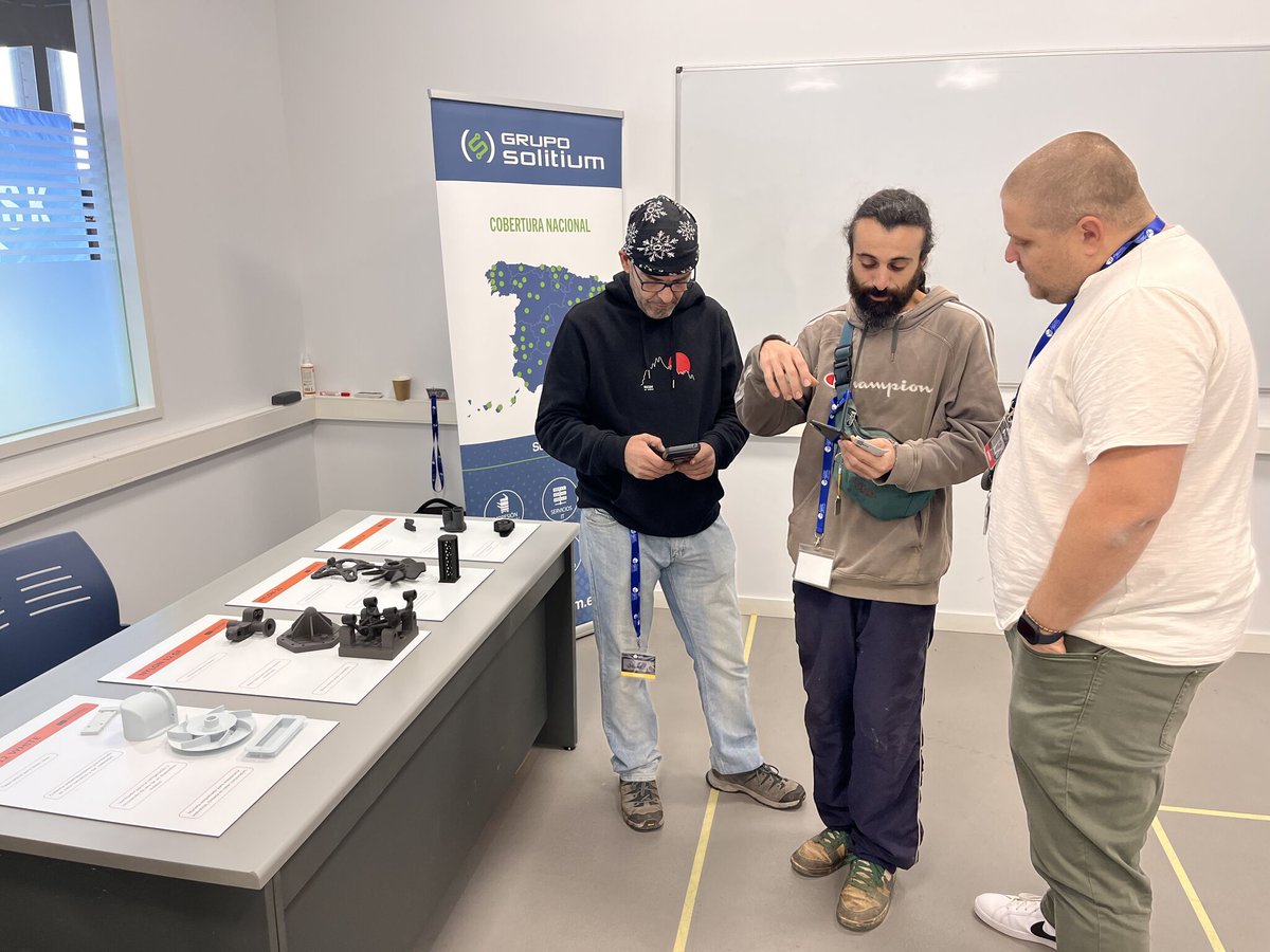 Control_Group_'s tweet image. 👍 Estuvimos en EXPO CFP (Manresa) mostrando el potencial de la #impresión3D con la Fuse 1+ de Formlabs.

¡Gracias por acompañarnos! 👋

#ExpoCFP #centreformaciopracticaManresa #impresion3D #GrupoSolitium