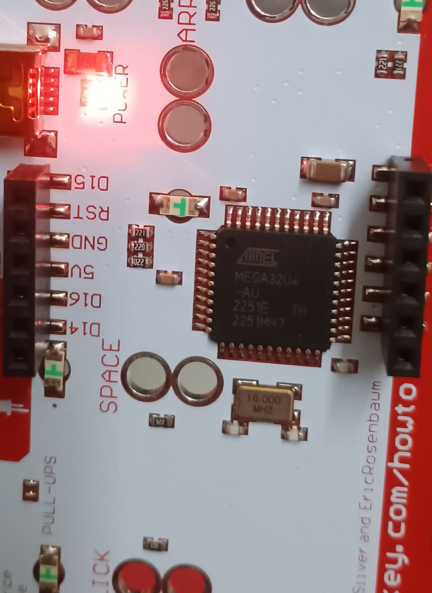 dip22763's tweet image. I found out this happens with earlier versions of #makeymakey boards.
These had Atmel ATmega32U4 as the #microcontroller chip, also used in #Arduino Leonardo boards.
Interesting find ✨
#electronics #embeddedsystems 
#edtech #learning #creativity