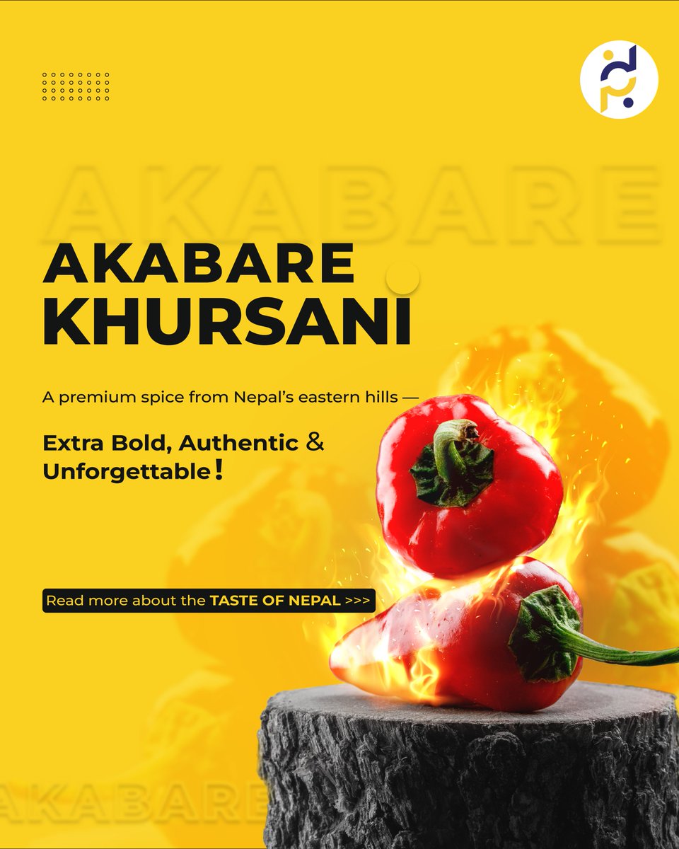 DevPulseInfo's tweet image. Nepal’s Akabare Khursani is at risk. Learn how a GI tag protects its unique flavor and empowers farmers.

Read the full story in our bio.

#DevPulse #AkabareKhursani #NepaliSpices #RuralEmpowerment #GIProtection #NepalPride #SpicyNepal
