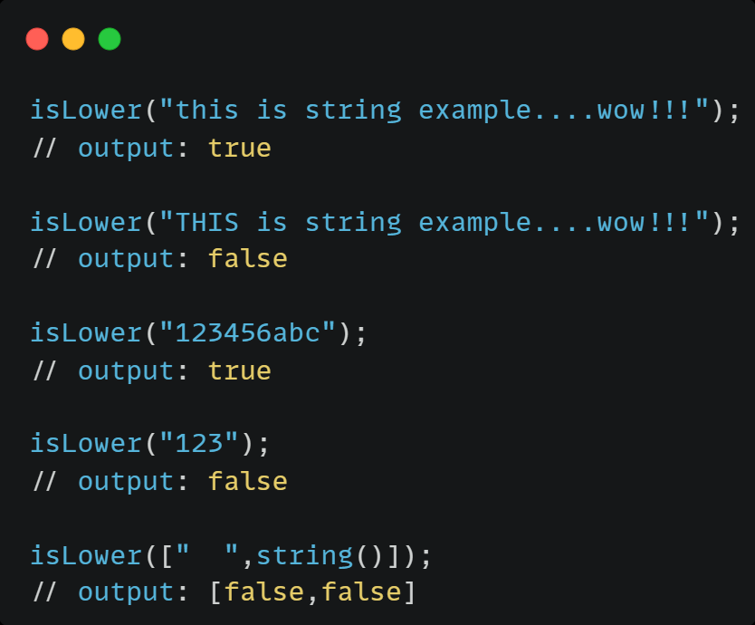 DolphinDB_Comm's tweet image. isLower(X) checks if all letters in X are lowercase! 🔤

Returns false for empty strings. Handy for ensuring consistent text casing in data.

#DolphinDB #StringCheck #TextValidation