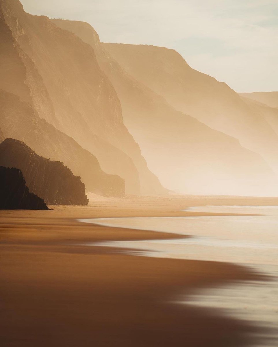 The coast of Algarve, Portugal.