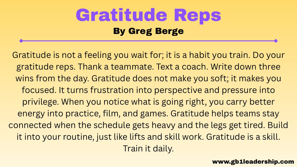 Better energy. Better focus. Better teams.

Start with gratitude.